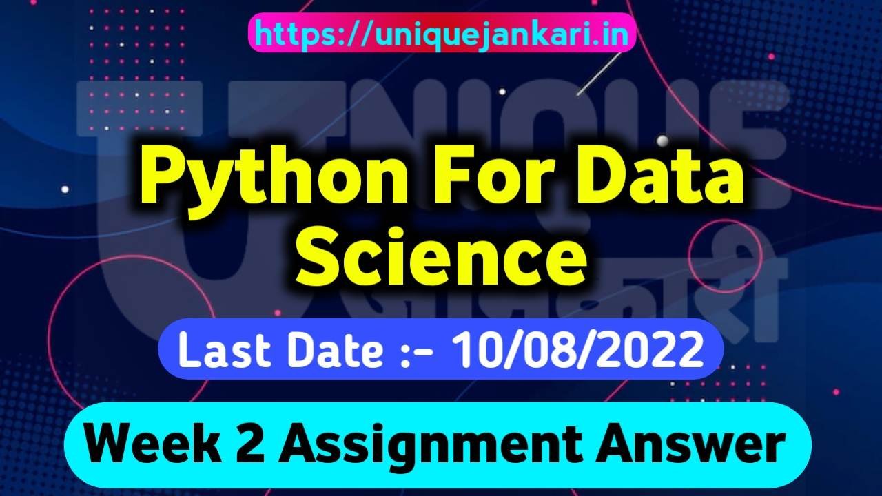 python for data science assignment 2 2023