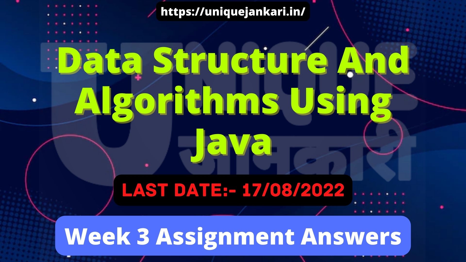 Data Structure And Algorithms Using Java Assignment 3 Answers 2023