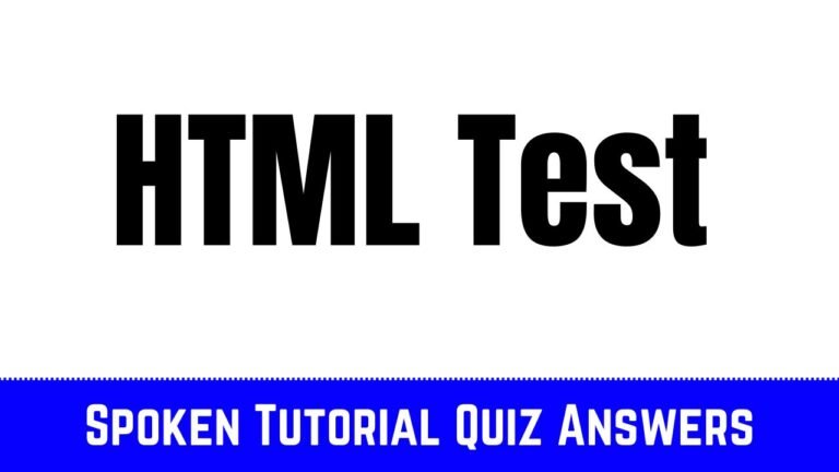 HTML Test